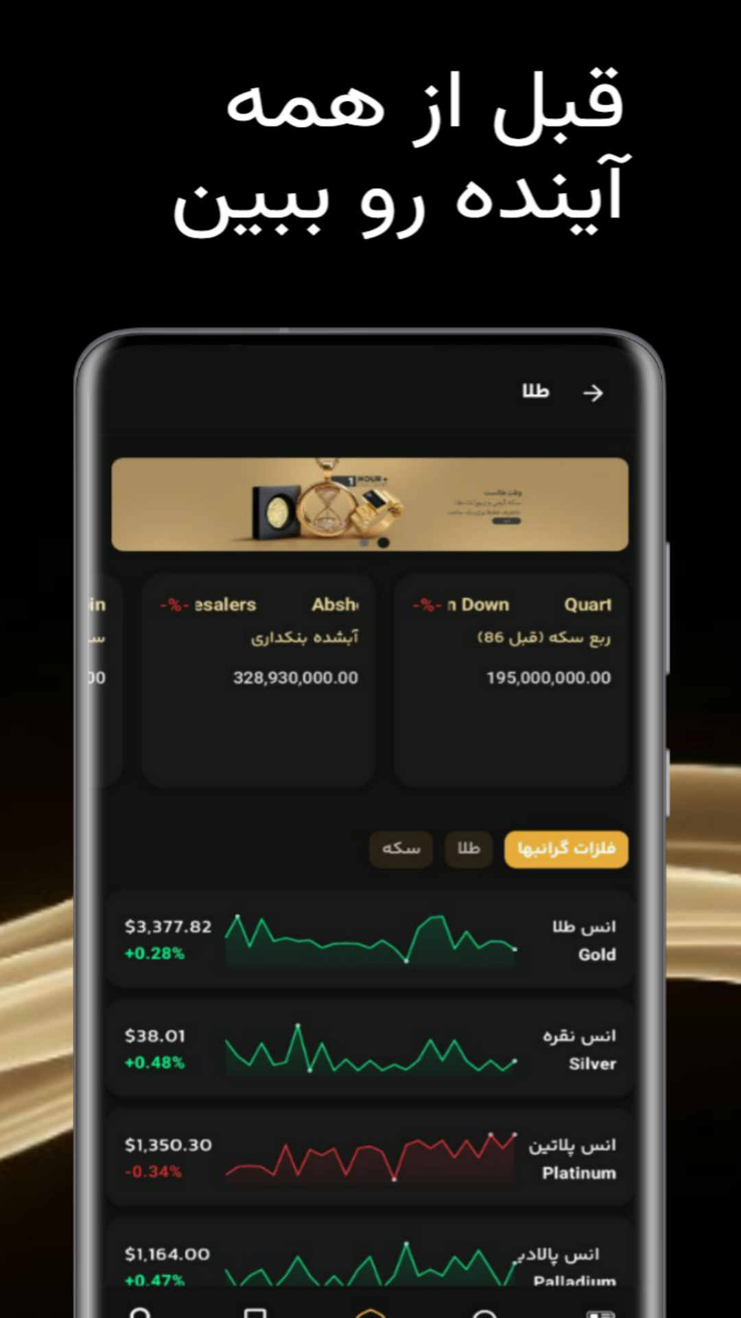 اسکرین شات 3 برنامه فردای بازار