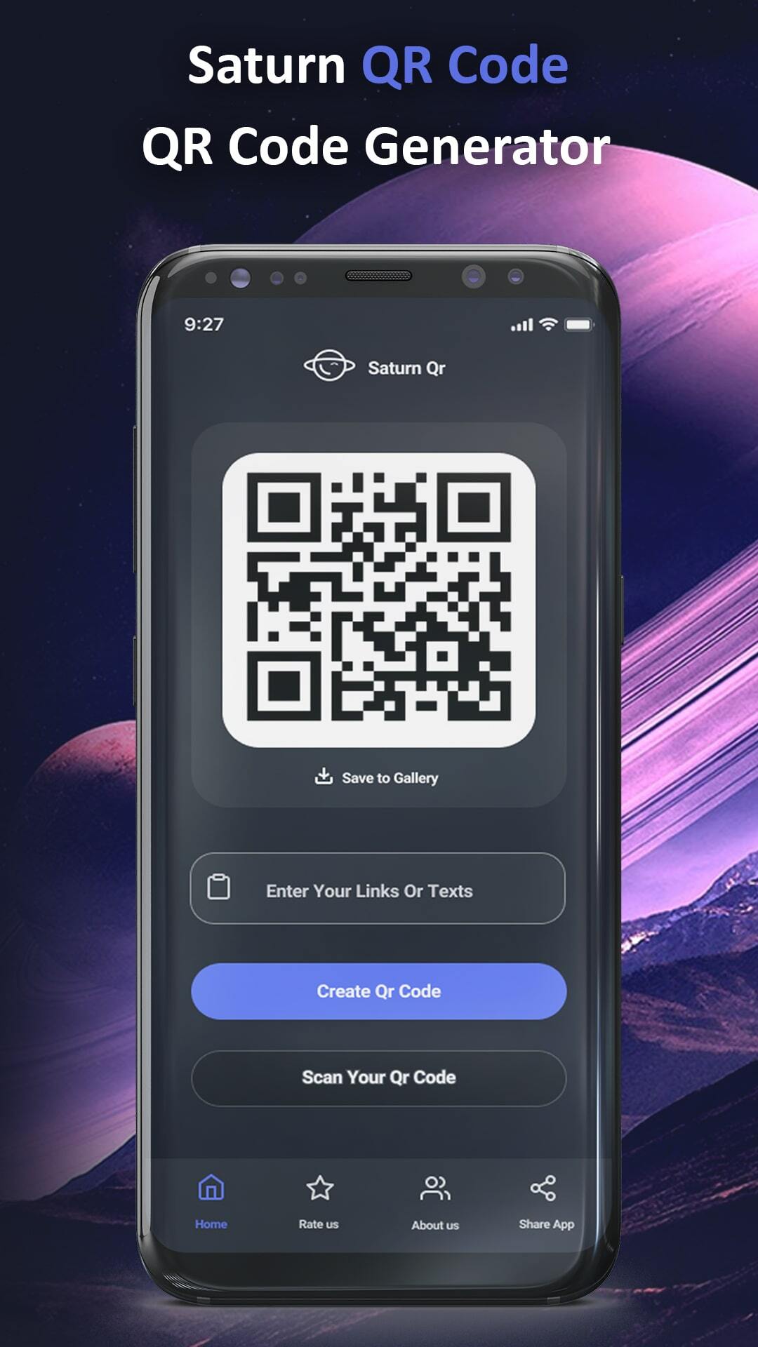 اسکرین شات 1 برنامه سازنده و اسکنر QR CODE سترن