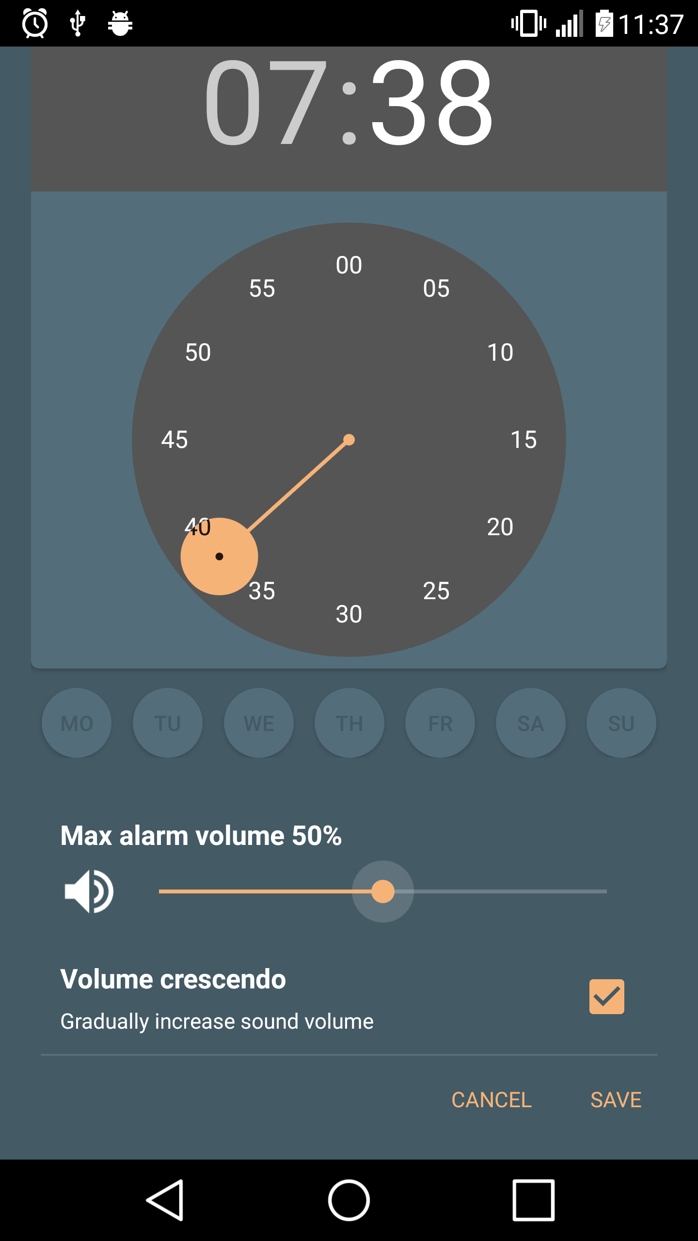 اسکرین شات 4 برنامه Alarm Clock Timer & Stopwatch