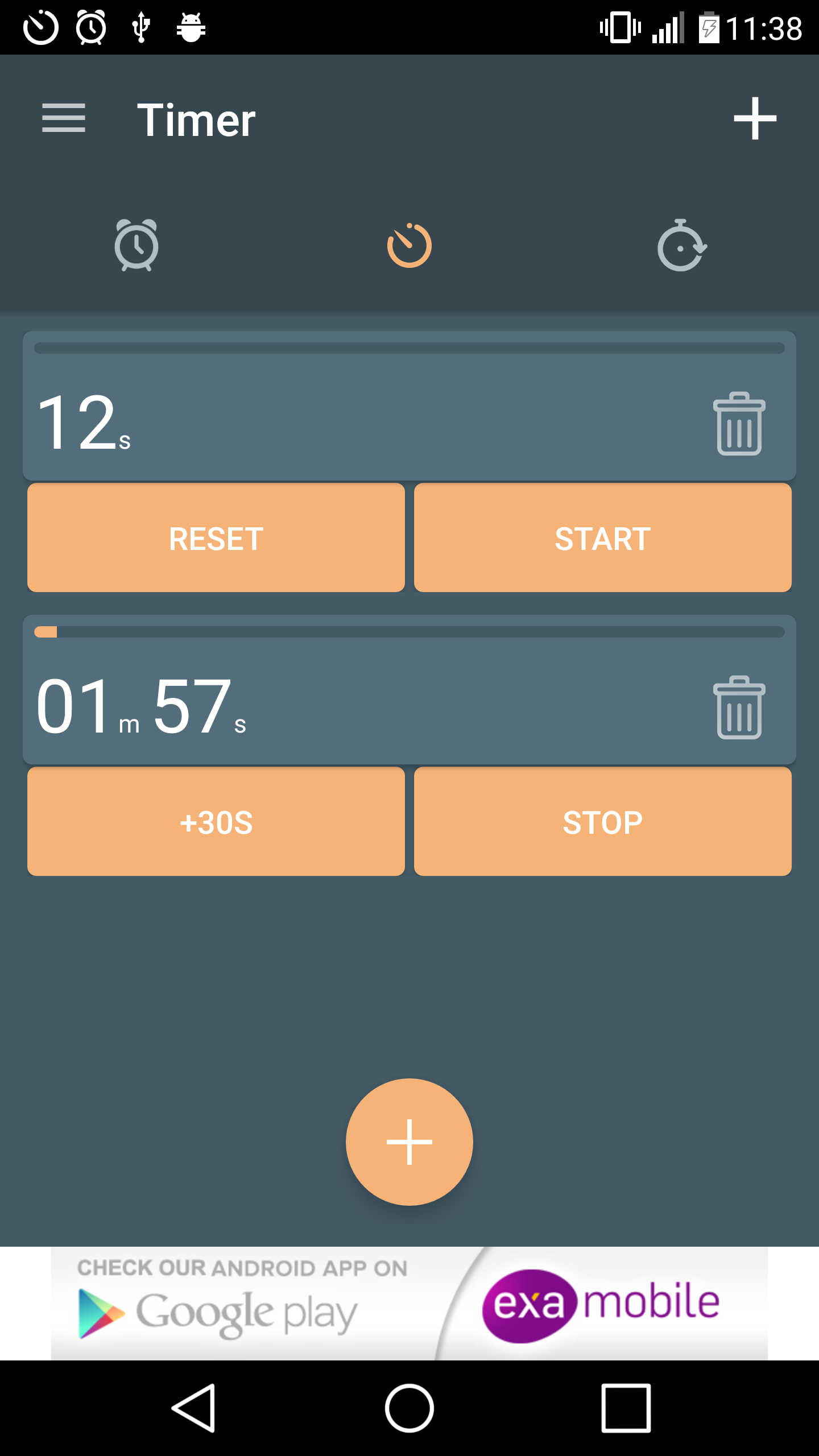 اسکرین شات 6 برنامه Alarm Clock Timer & Stopwatch