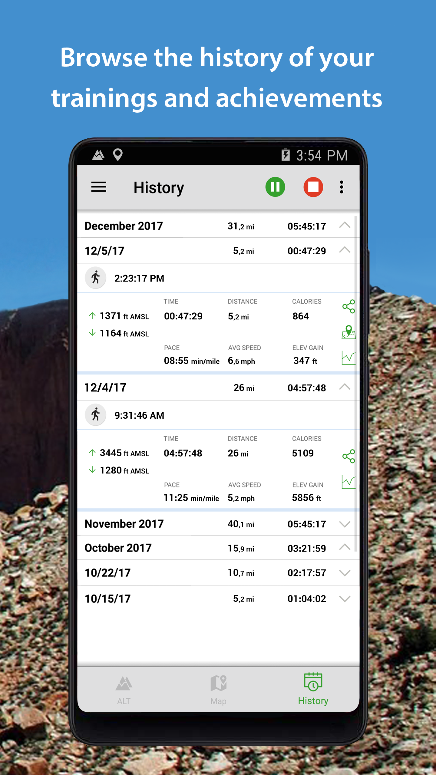 اسکرین شات 6 برنامه Altimeter