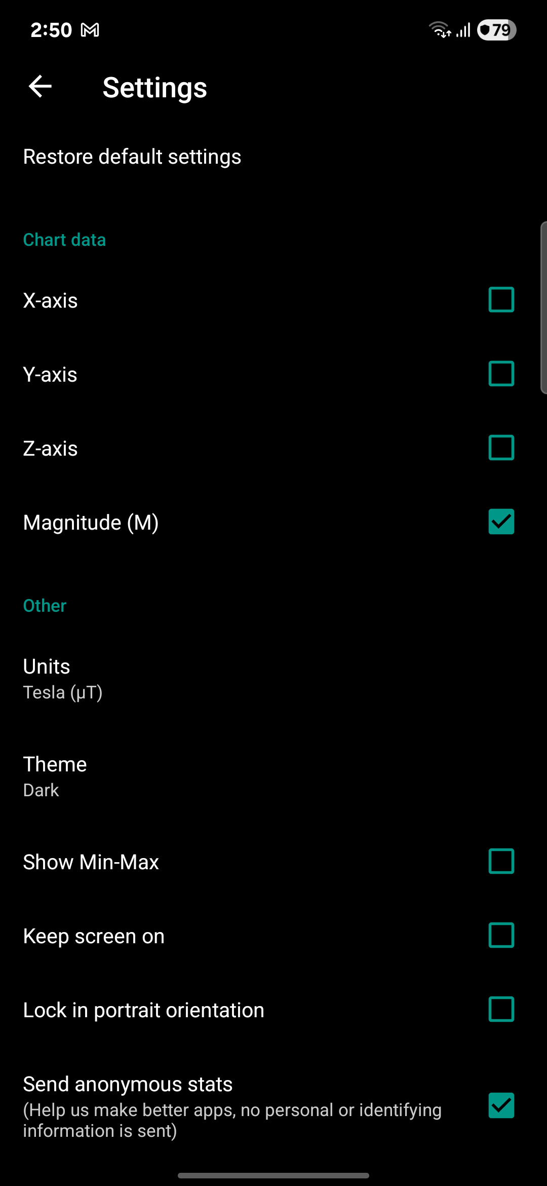 اسکرین شات 7 برنامه Metal Detector
