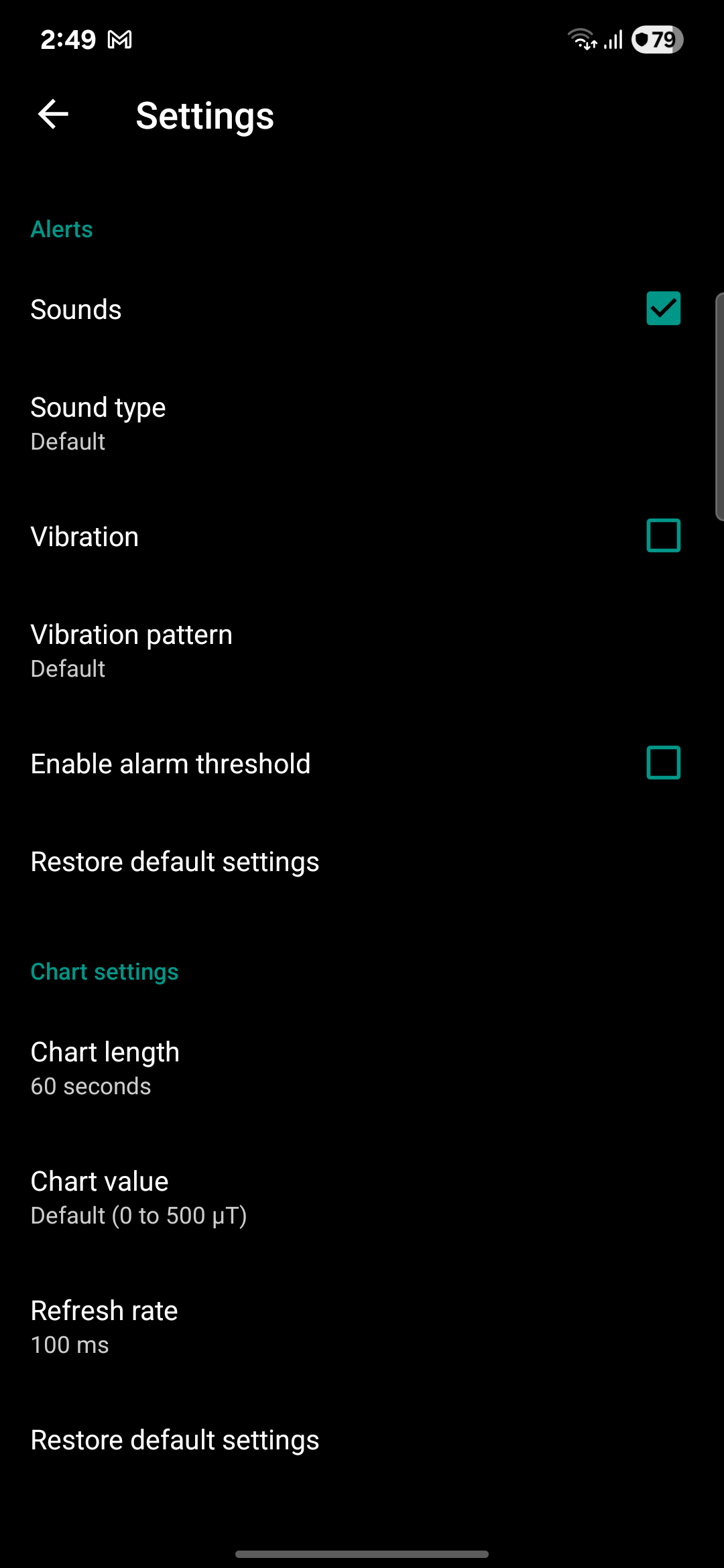 اسکرین شات 8 برنامه Metal Detector