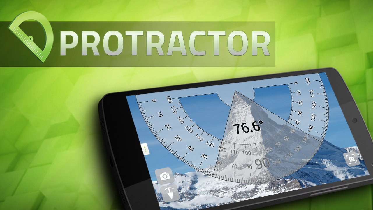 اسکرین شات 1 برنامه Protractor
