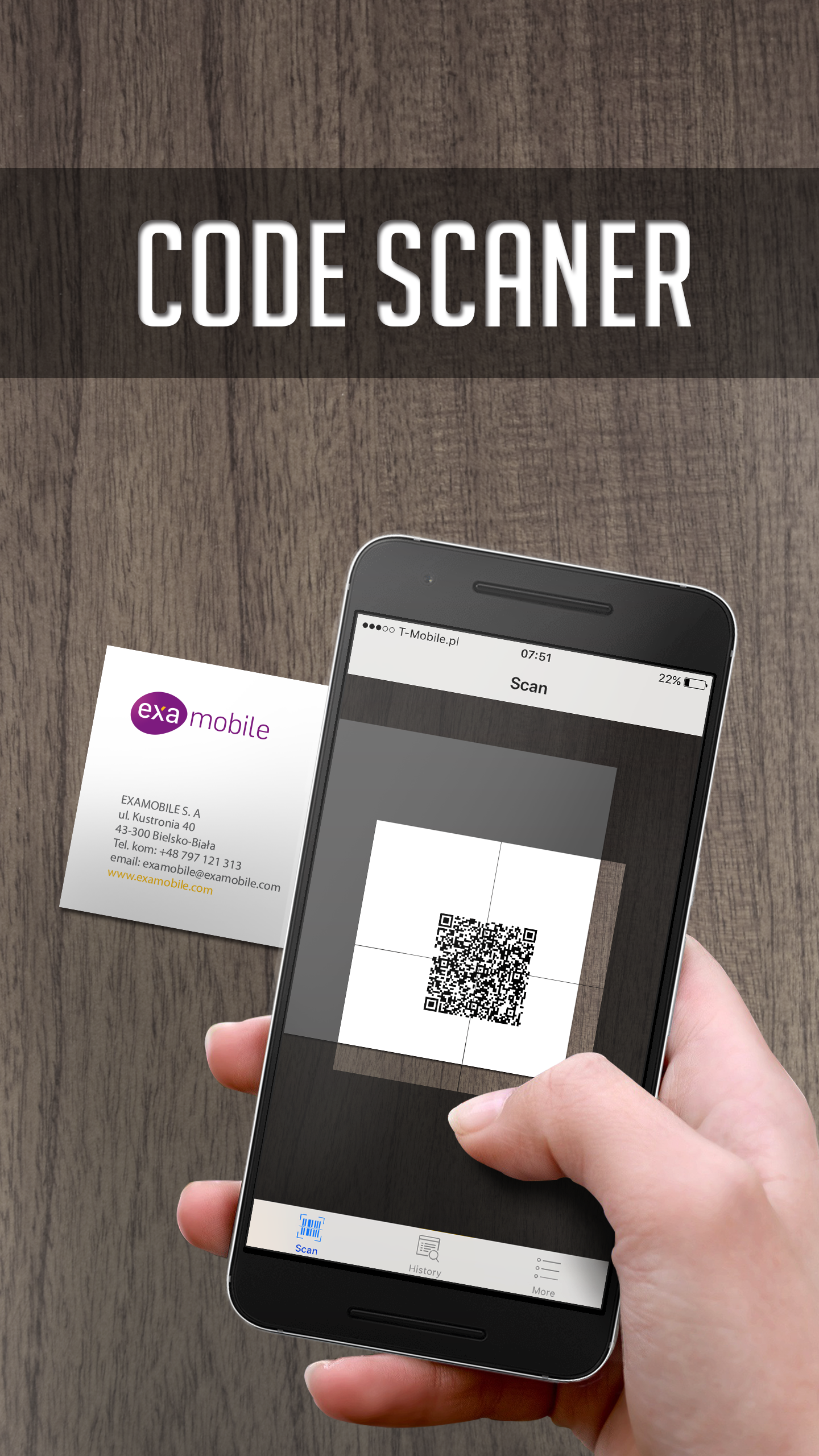 اسکرین شات 1 برنامه QR Code Scanner
