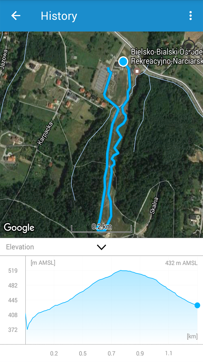 اسکرین شات 4 برنامه Ski Tracker