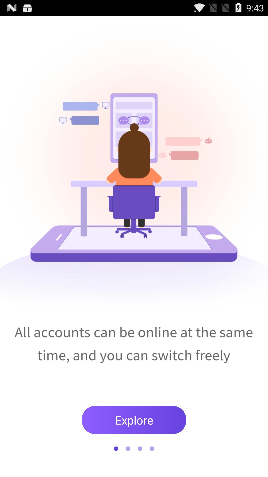 اسکرین شات 1 برنامه Parallel App Assist