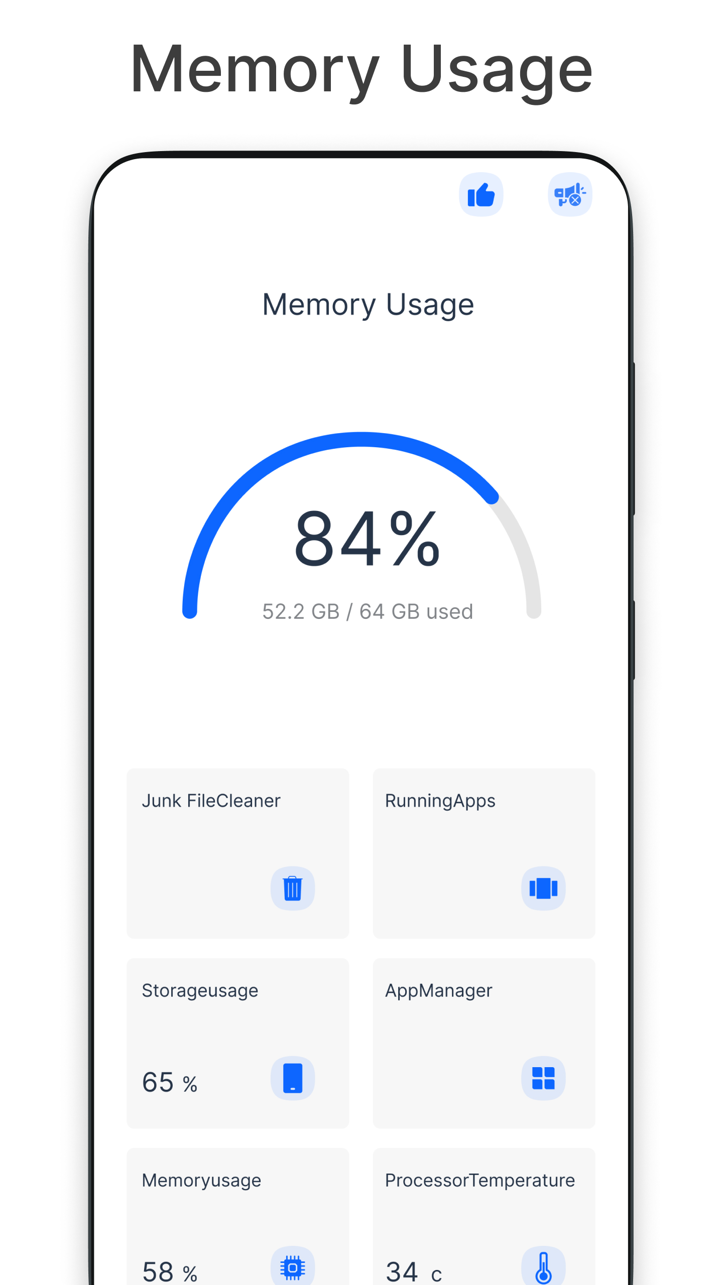 اسکرین شات 1 برنامه Storage and Junk Cleaner