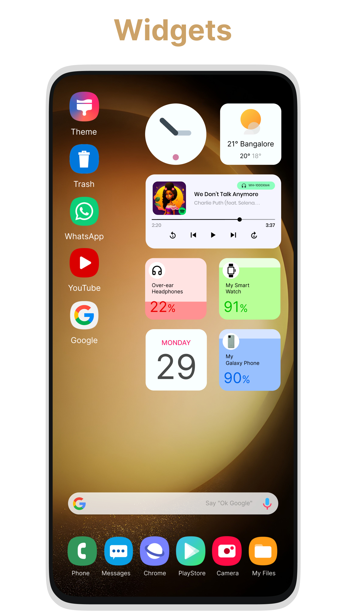 اسکرین شات 6 برنامه Launcher for Galaxy S23 style