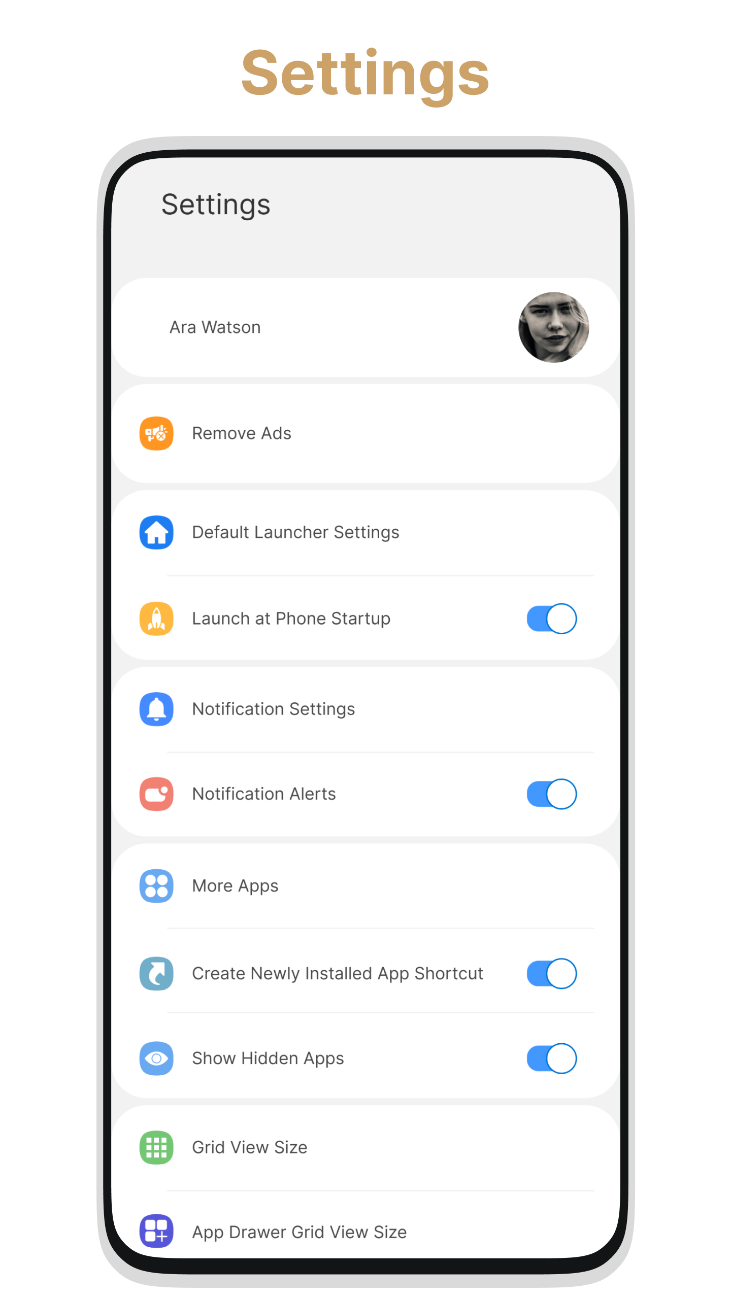 اسکرین شات 5 برنامه Launcher for Galaxy S23 style
