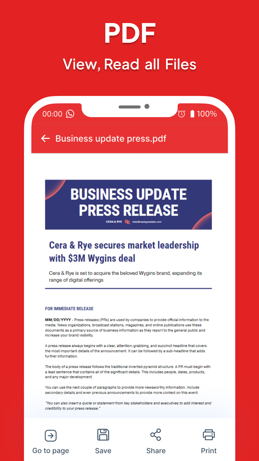 اسکرین شات 5 برنامه SheetsReader: View, Edit