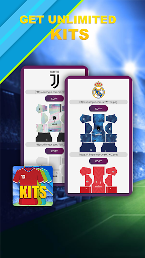 اسکرین شات 1 برنامه Dream Kits League 2019