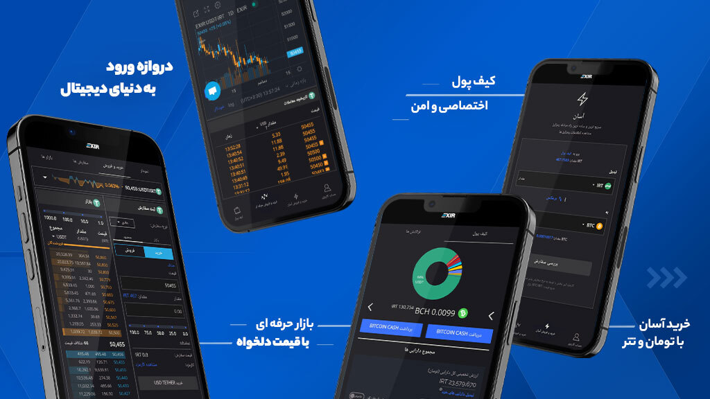 اسکرین شات 8 برنامه اکسیر | صرافی ارز دیجیتال