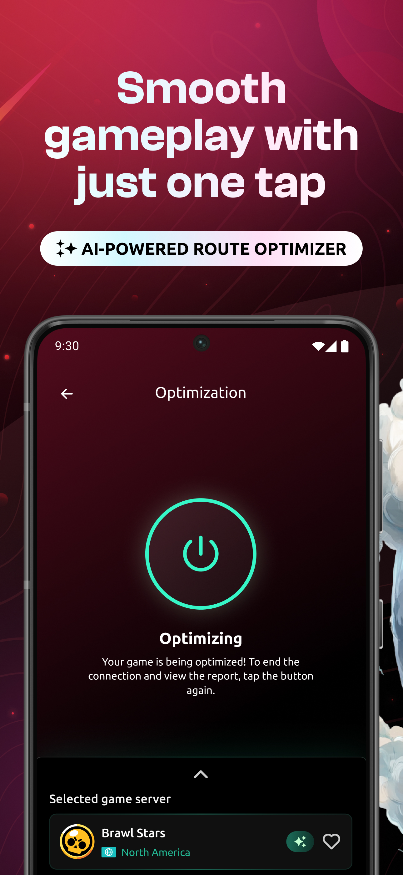 اسکرین شات 1 برنامه ExitLag: Lower your Ping