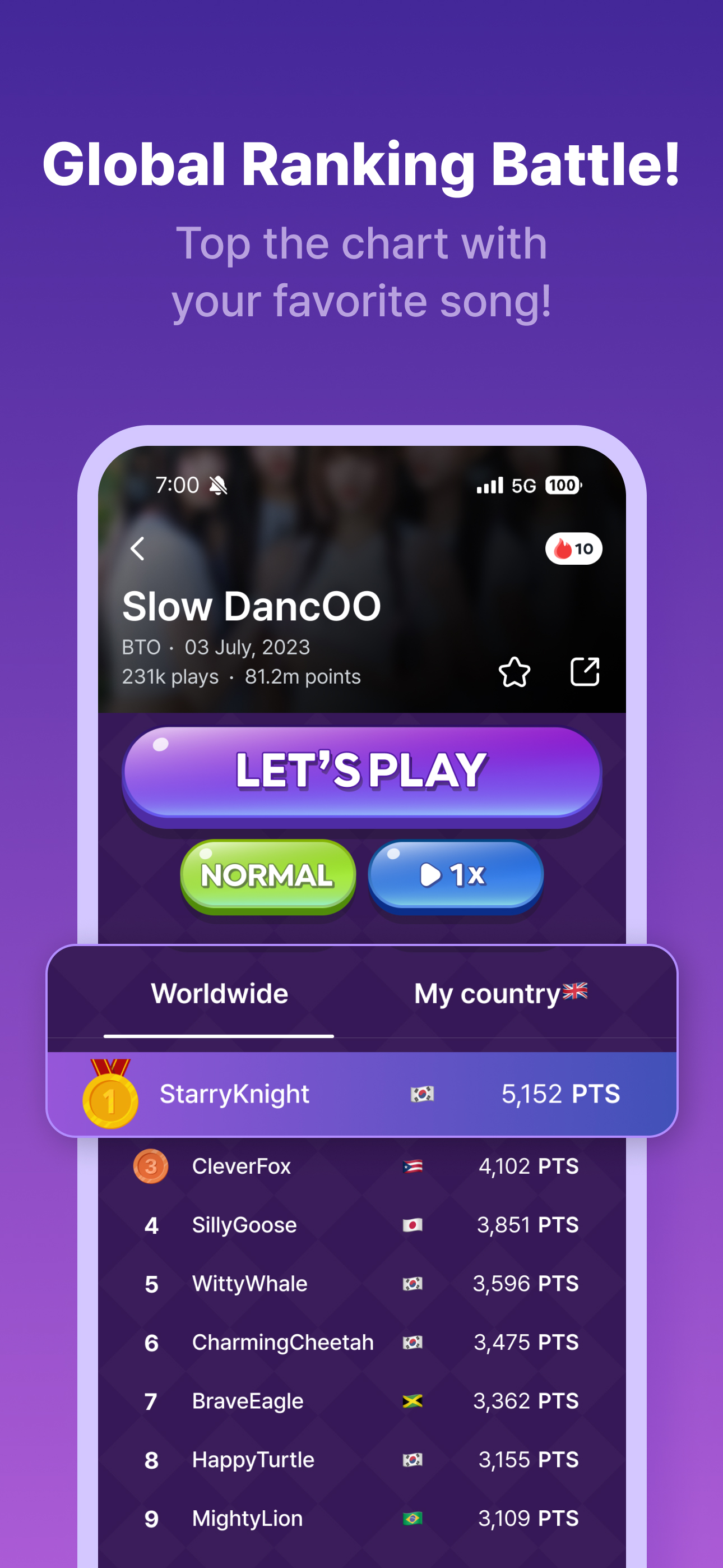 اسکرین شات 3 بازی FillIt: Learn KOREAN with KPOP