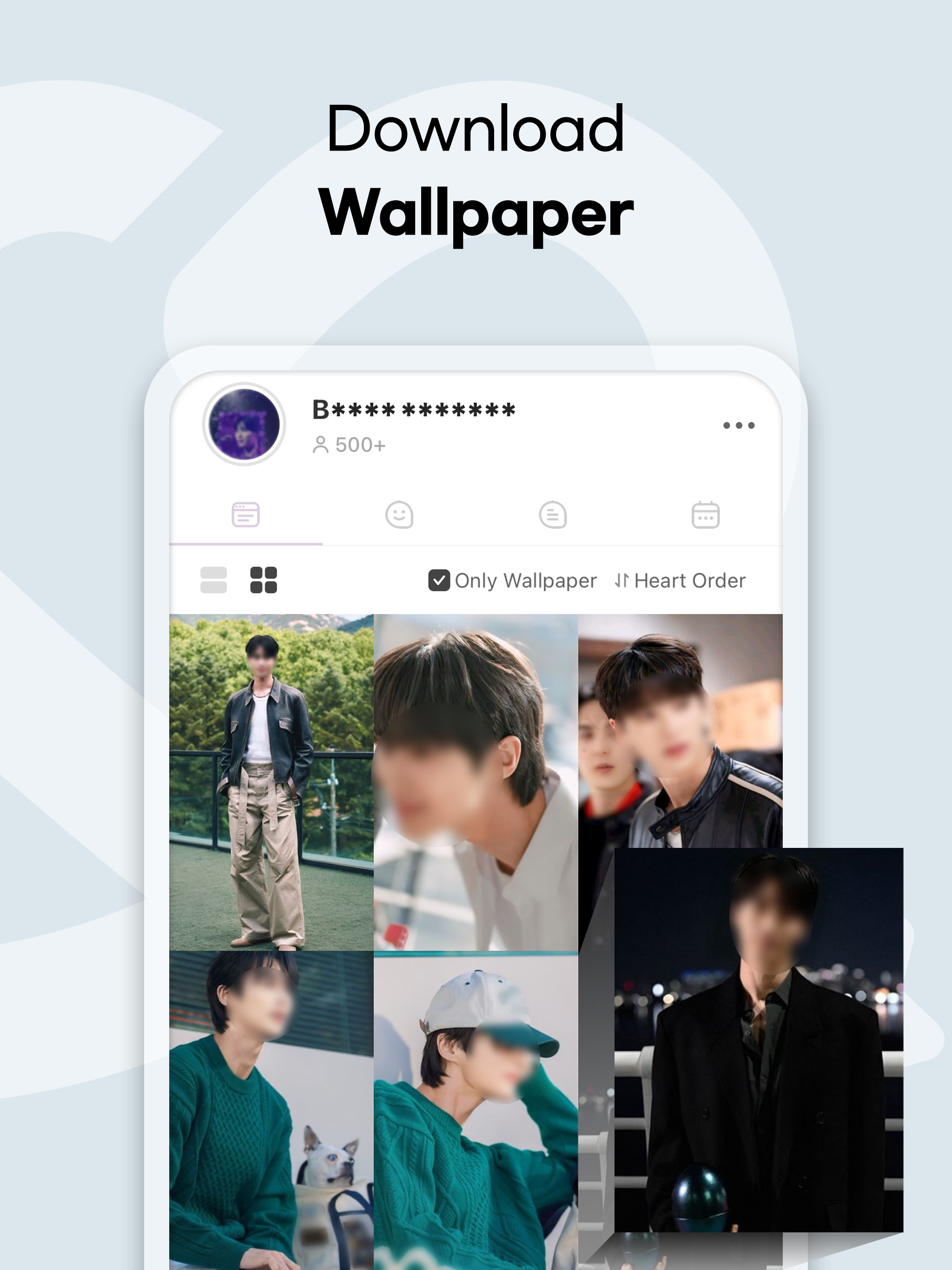 اسکرین شات 7 برنامه Kdrama Actor Vote&Rank