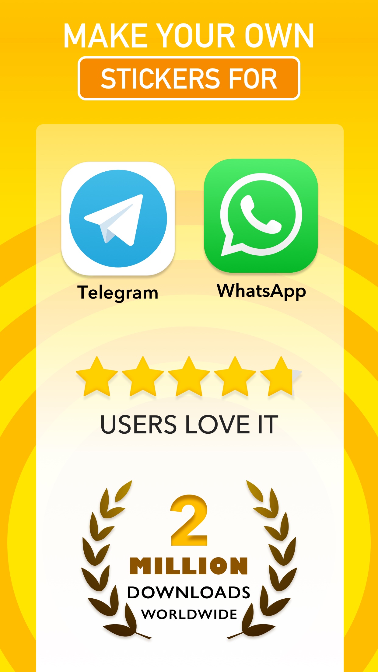 اسکرین شات 2 برنامه BeSticky - Sticker Maker