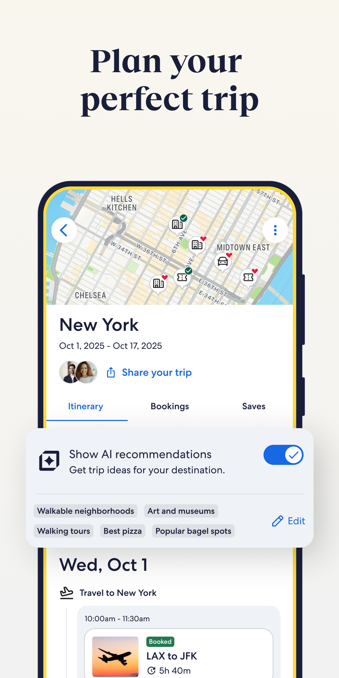 اسکرین شات 3 برنامه Expedia: Hotels, Flights, Cars