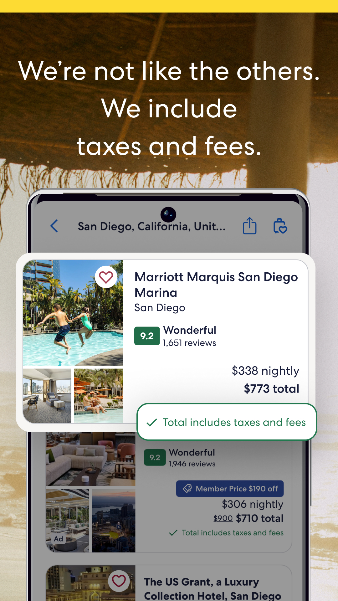 اسکرین شات 2 برنامه Expedia: Hotels, Flights, Cars