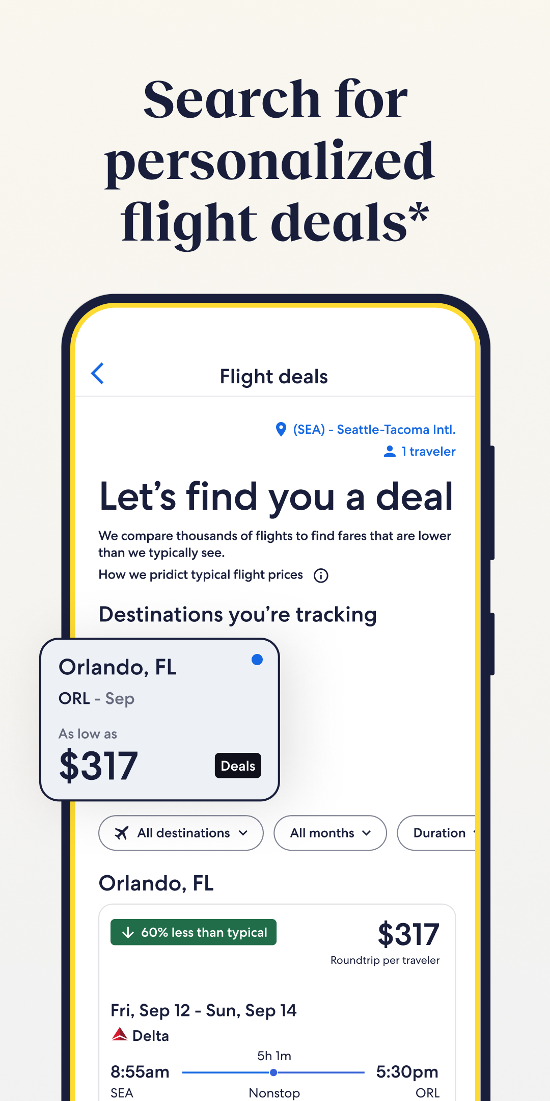 اسکرین شات 2 برنامه Expedia: Hotels, Flights, Cars