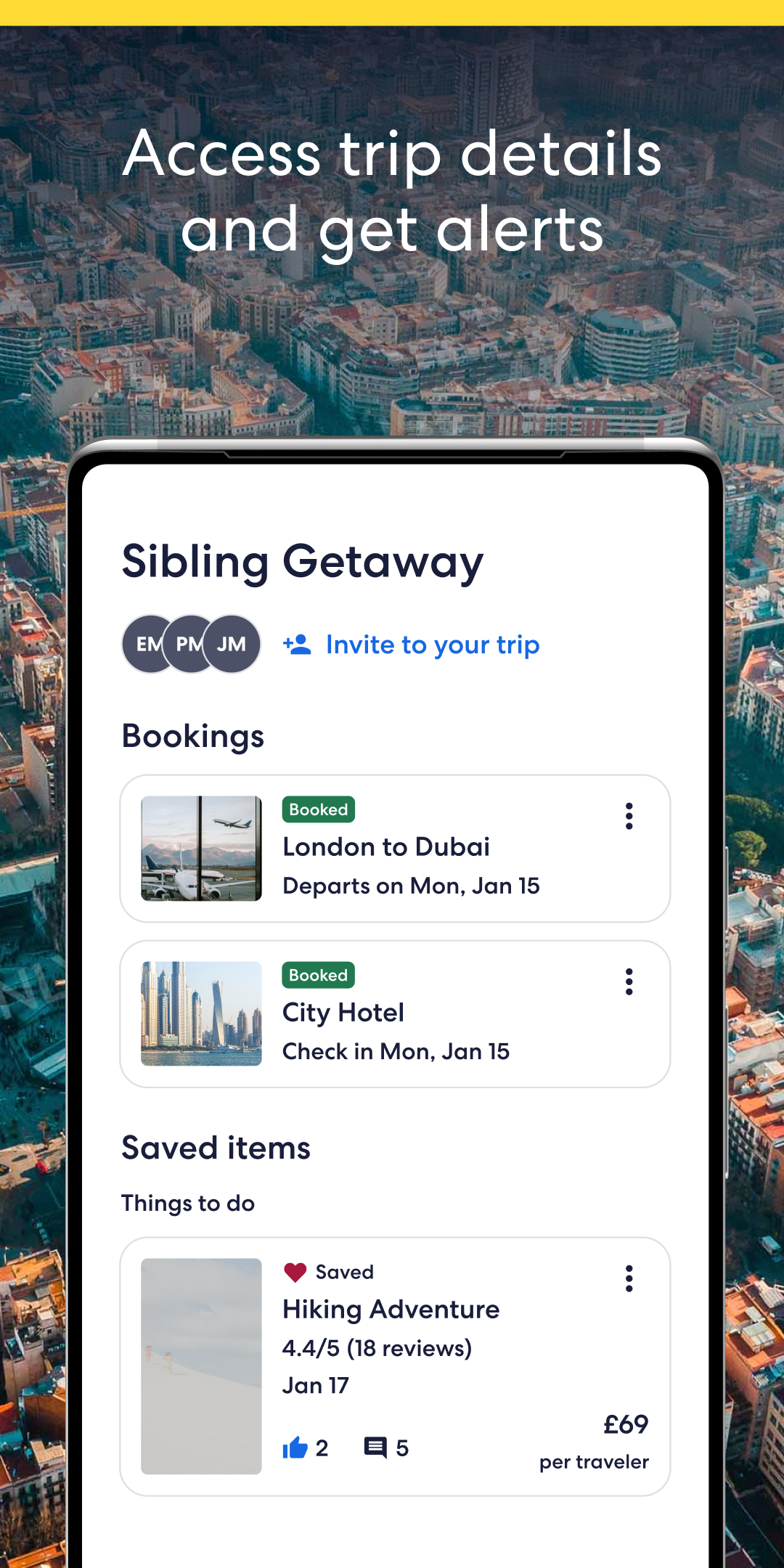 اسکرین شات 5 برنامه Expedia: Travel, Hotel, Flight