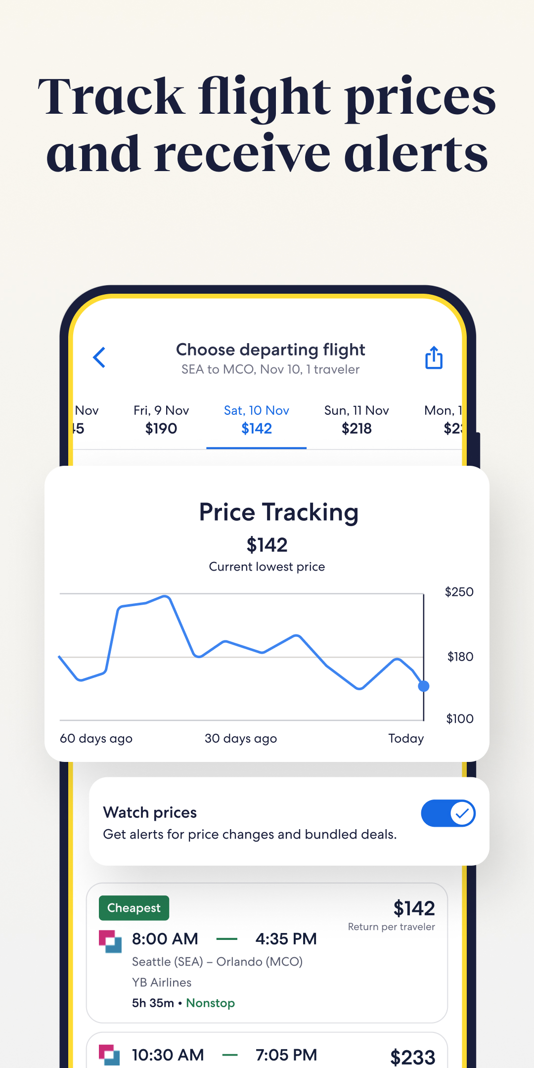 اسکرین شات 2 برنامه Expedia: Hotels, Flights, Cars