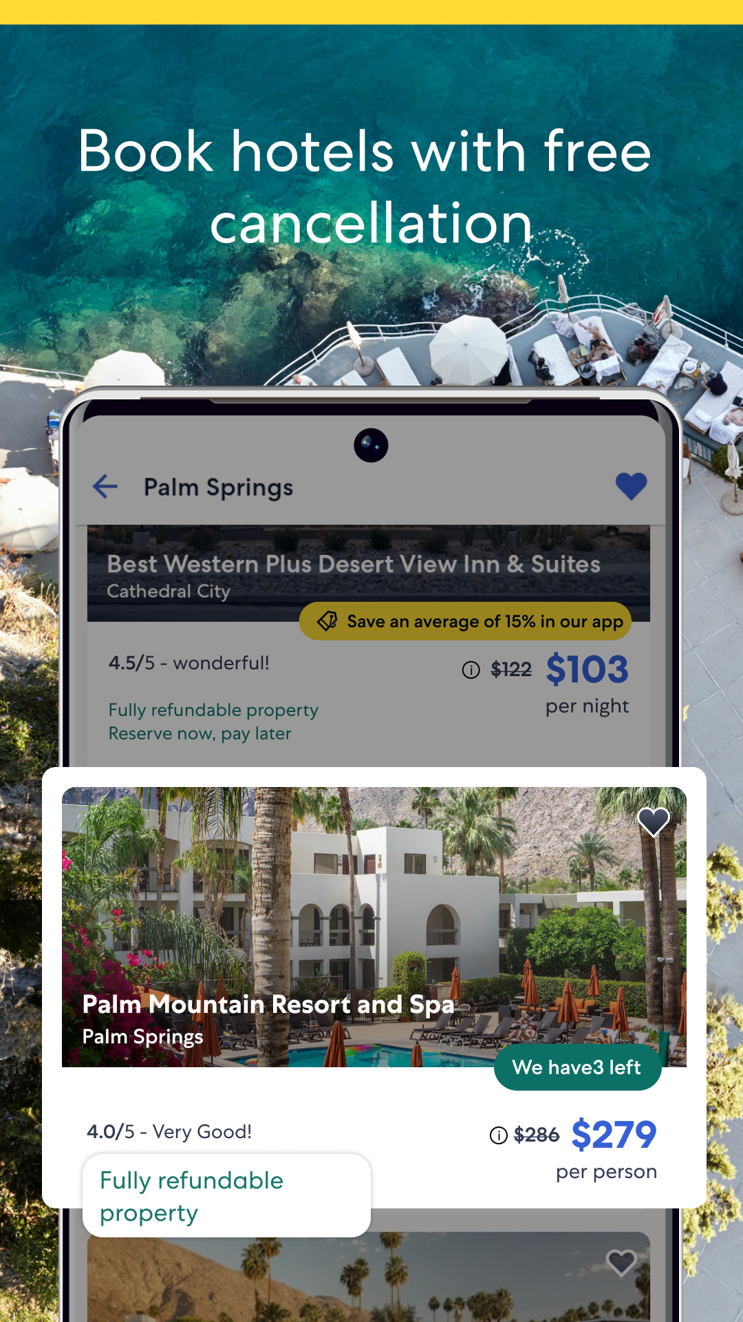 اسکرین شات 7 برنامه Expedia: Hotels, Flights, Cars