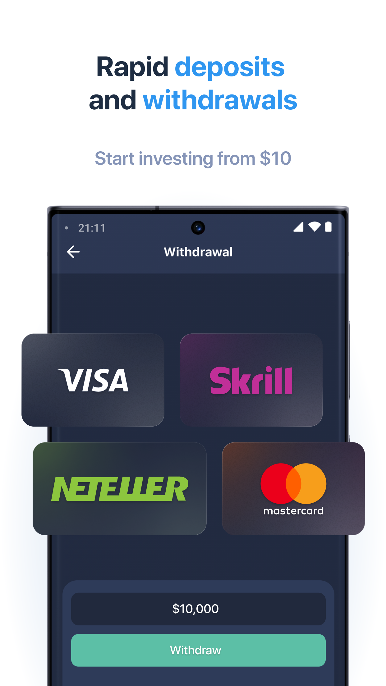 اسکرین شات 3 برنامه ExpertOption - Mobile Trading