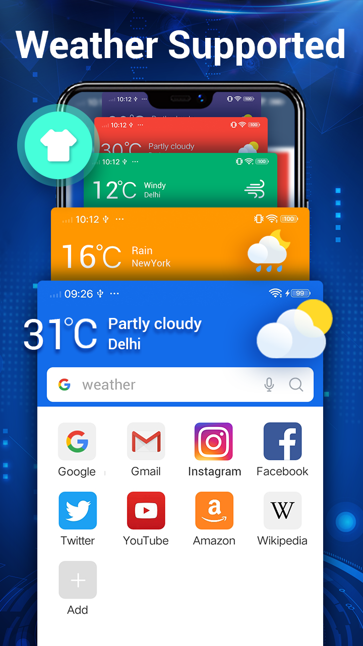 اسکرین شات 6 برنامه Web Browser & Explorer