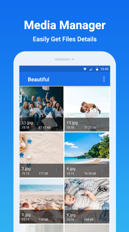 اسکرین شات 4 برنامه EZ File Explorer - File Manager Android, Clean