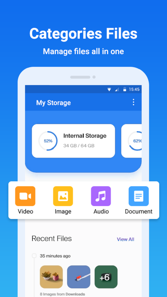 اسکرین شات 8 برنامه EZ File Explorer - File Manager Android, Clean
