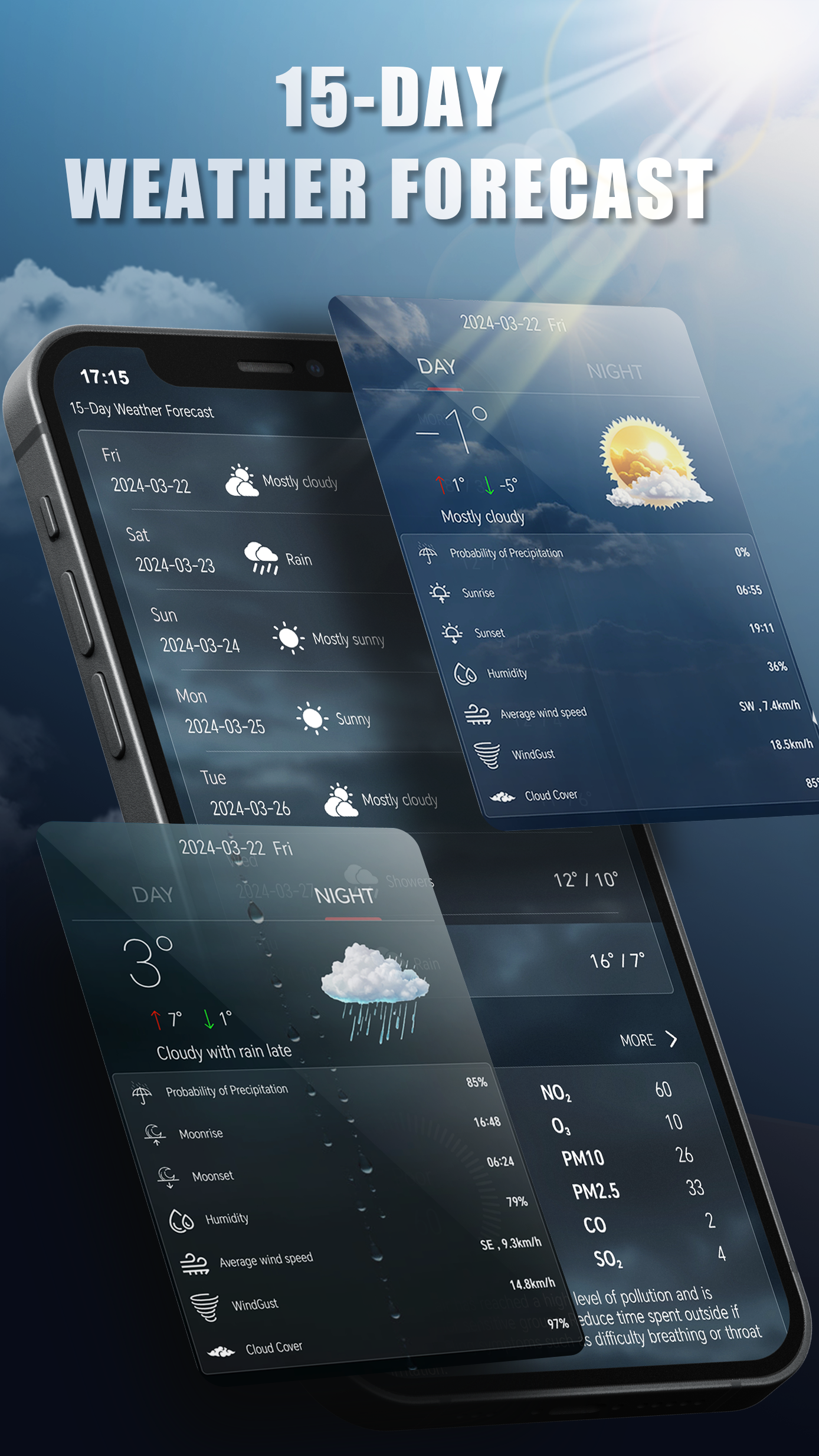 اسکرین شات 3 برنامه Weather Forecast Professor