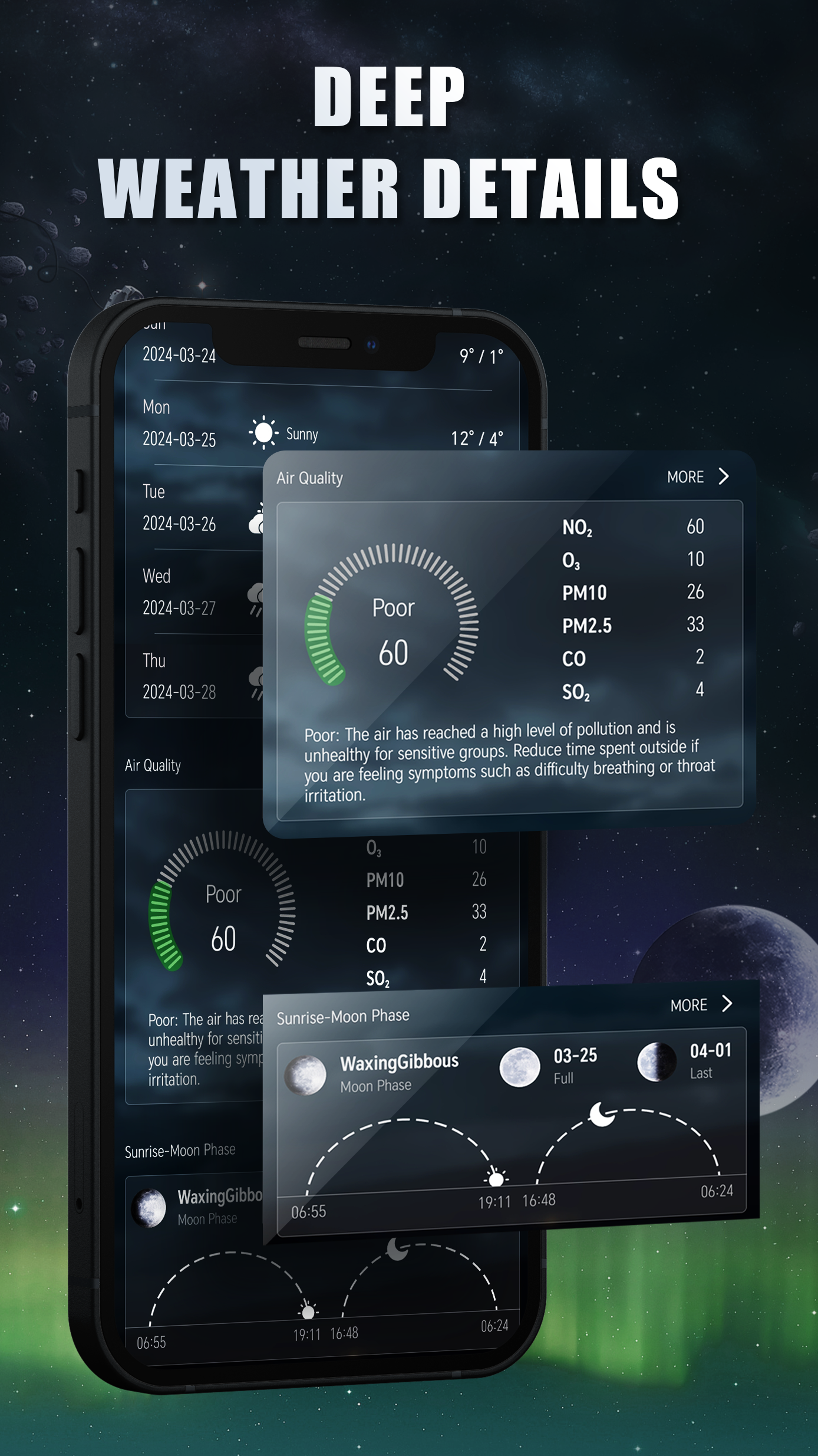 اسکرین شات 4 برنامه Weather Forecast Professor