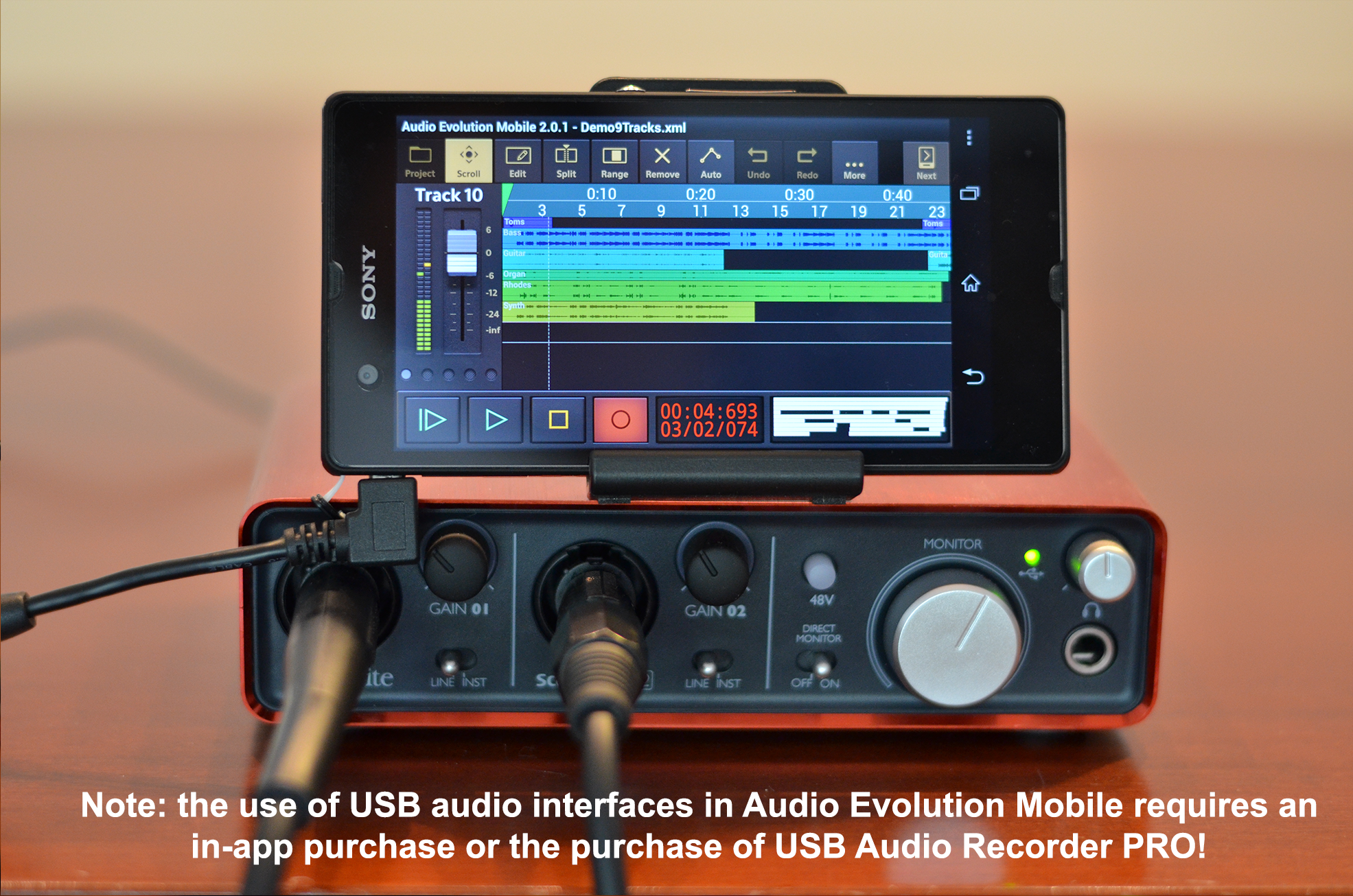 اسکرین شات 8 برنامه Audio Evolution Mobile TRIAL