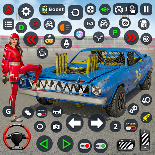 اسکرین شات 1 بازی Demolition Derby Car Games 3D