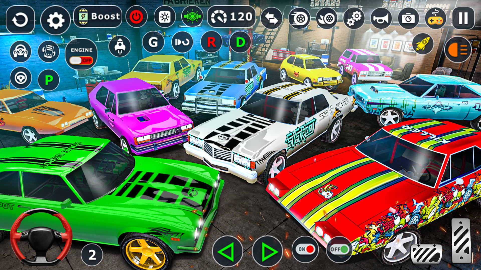 اسکرین شات 6 بازی Demolition Derby Car Games 3D