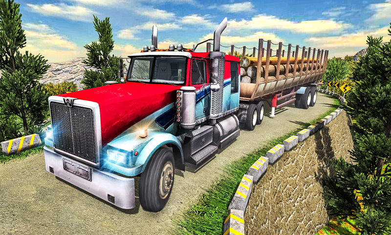 اسکرین شات 2 برنامه Euro Cargo Transporter Truck