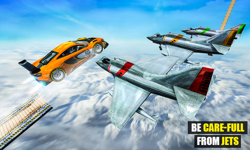 اسکرین شات 2 برنامه Mega Ramp car Impossible Jump
