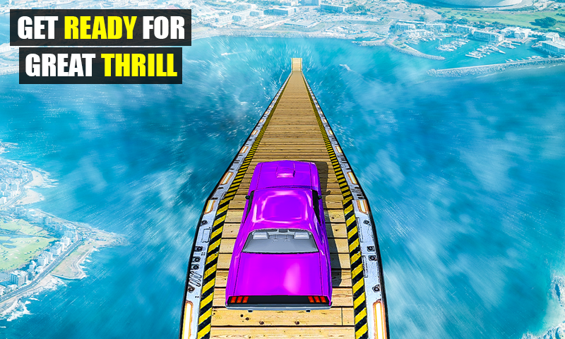 اسکرین شات 7 برنامه Mega Ramp car Impossible Jump