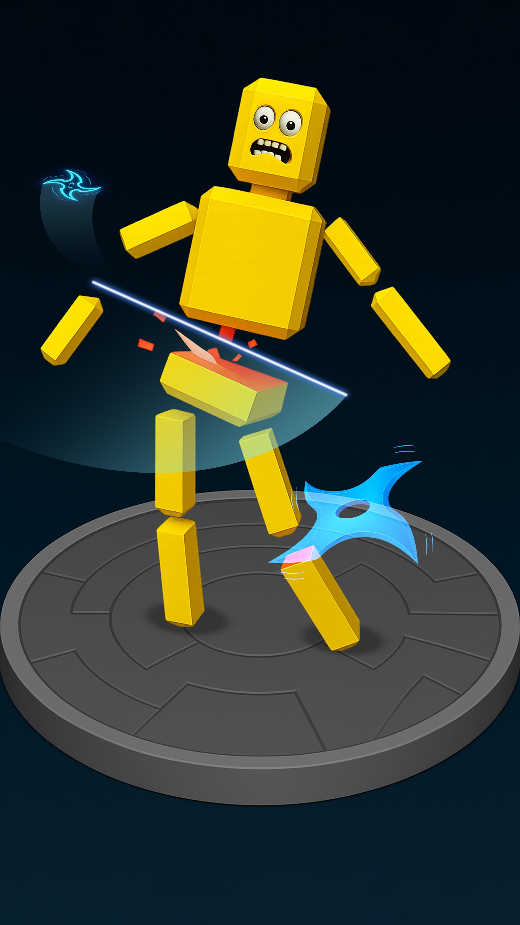 اسکرین شات 4 بازی Shuriken Slice Hero