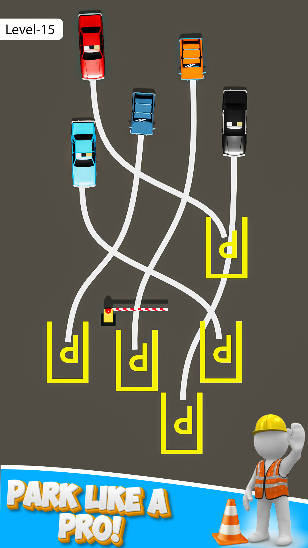 اسکرین شات 2 بازی Parking Order Game!