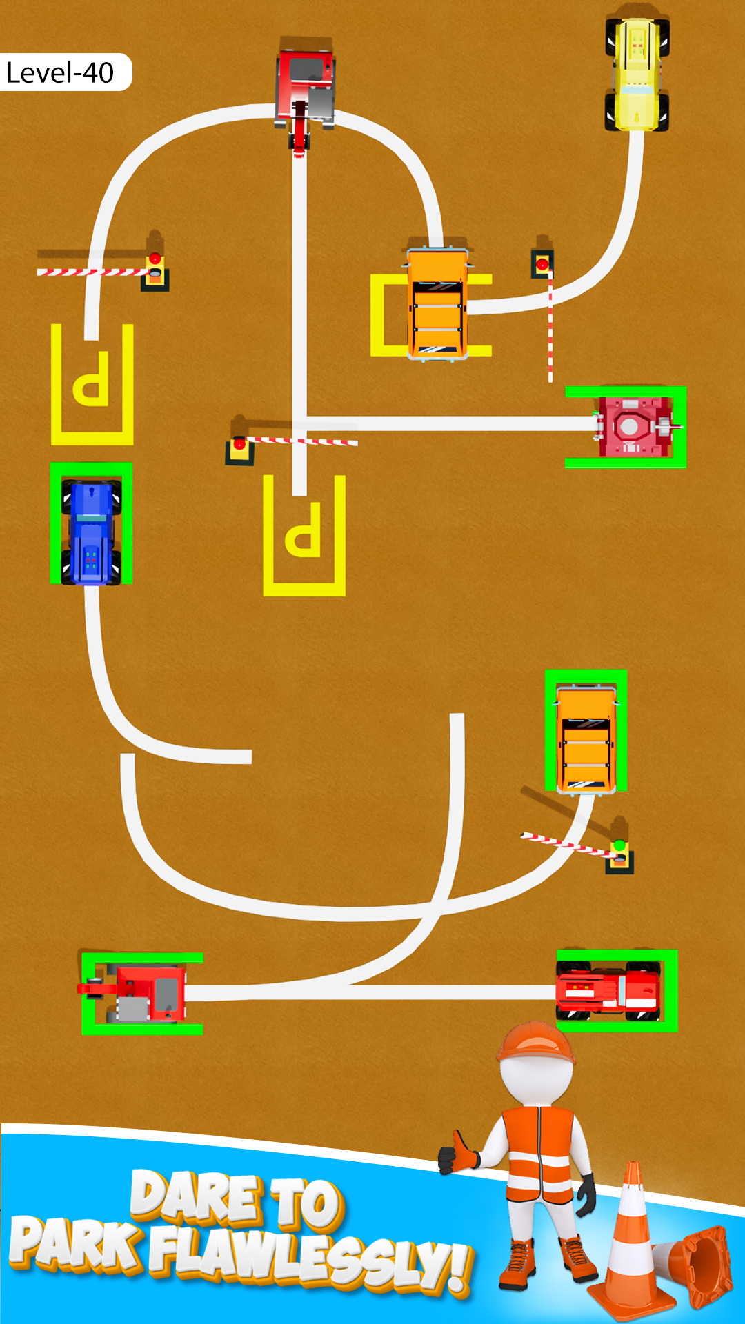 اسکرین شات 4 بازی Parking Order Game!