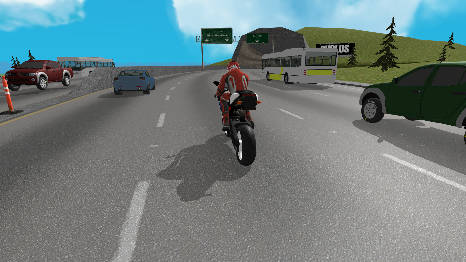 اسکرین شات 2 بازی Extreme Motorbike Jump 3D