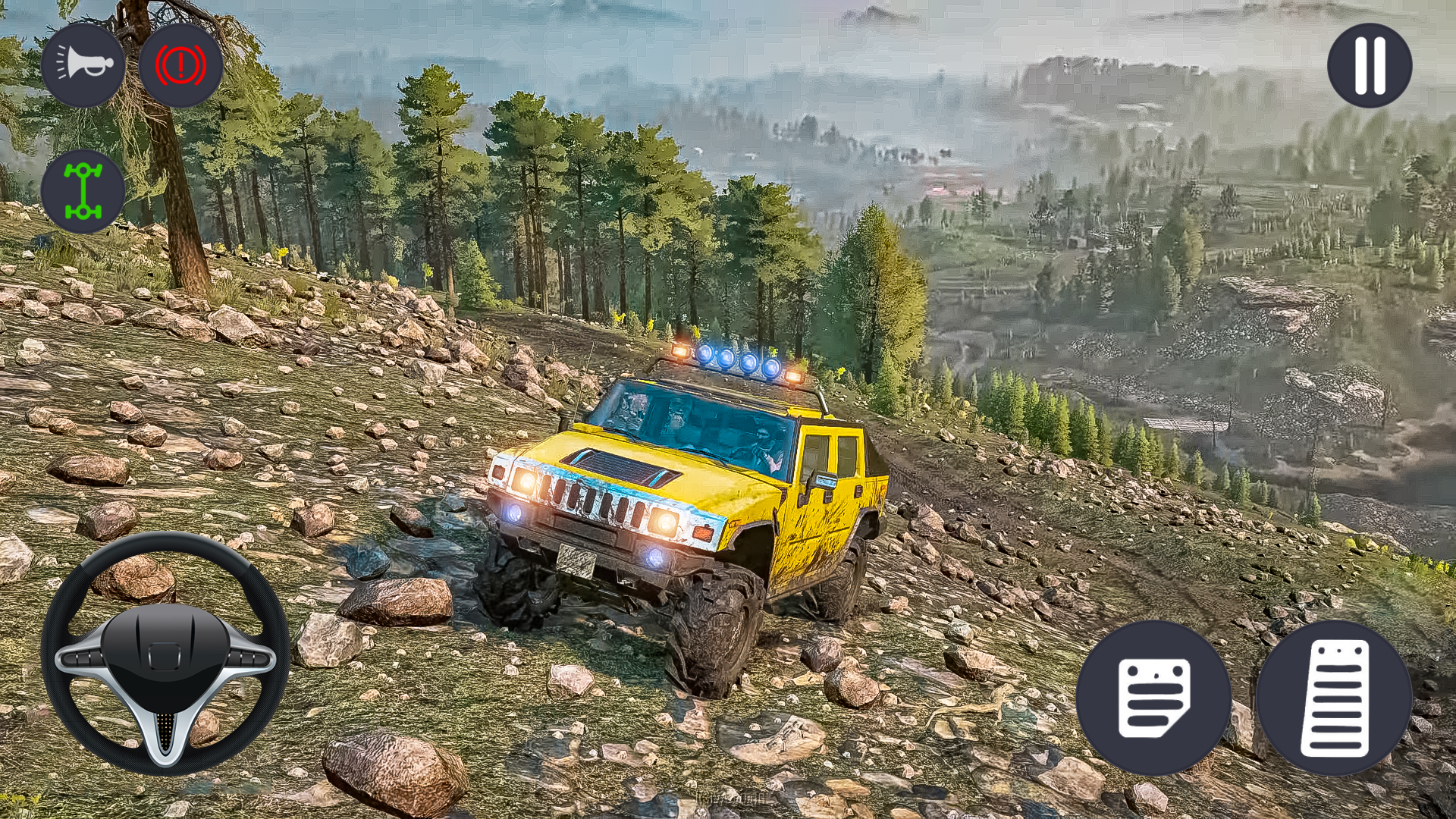 اسکرین شات 3 بازی 4x4 car driving simulator Game