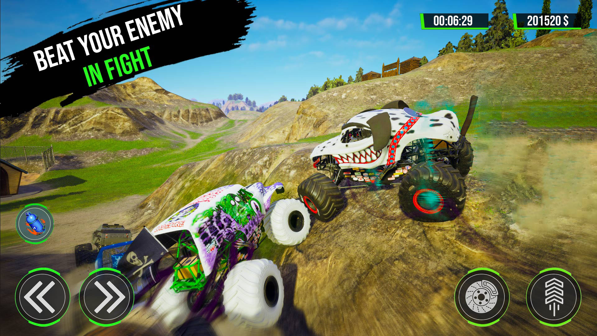 اسکرین شات 3 برنامه Real Monster Truck Crash Derby