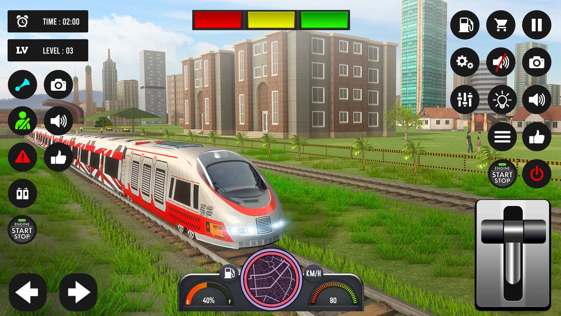 اسکرین شات 2 بازی Train Driver 3D - Train Games