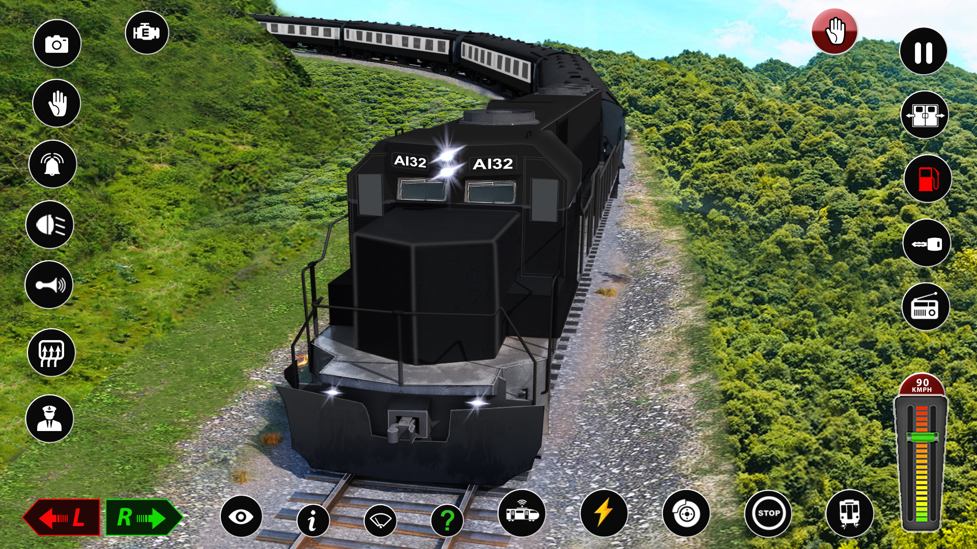 اسکرین شات 1 بازی Train Driver 3D - Train Games