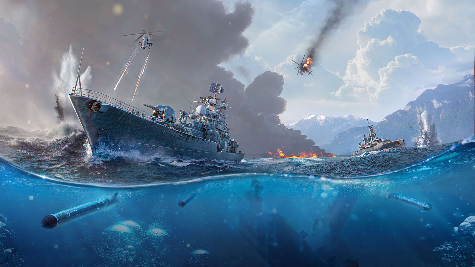 اسکرین شات 3 بازی Force of Warships: Battleship
