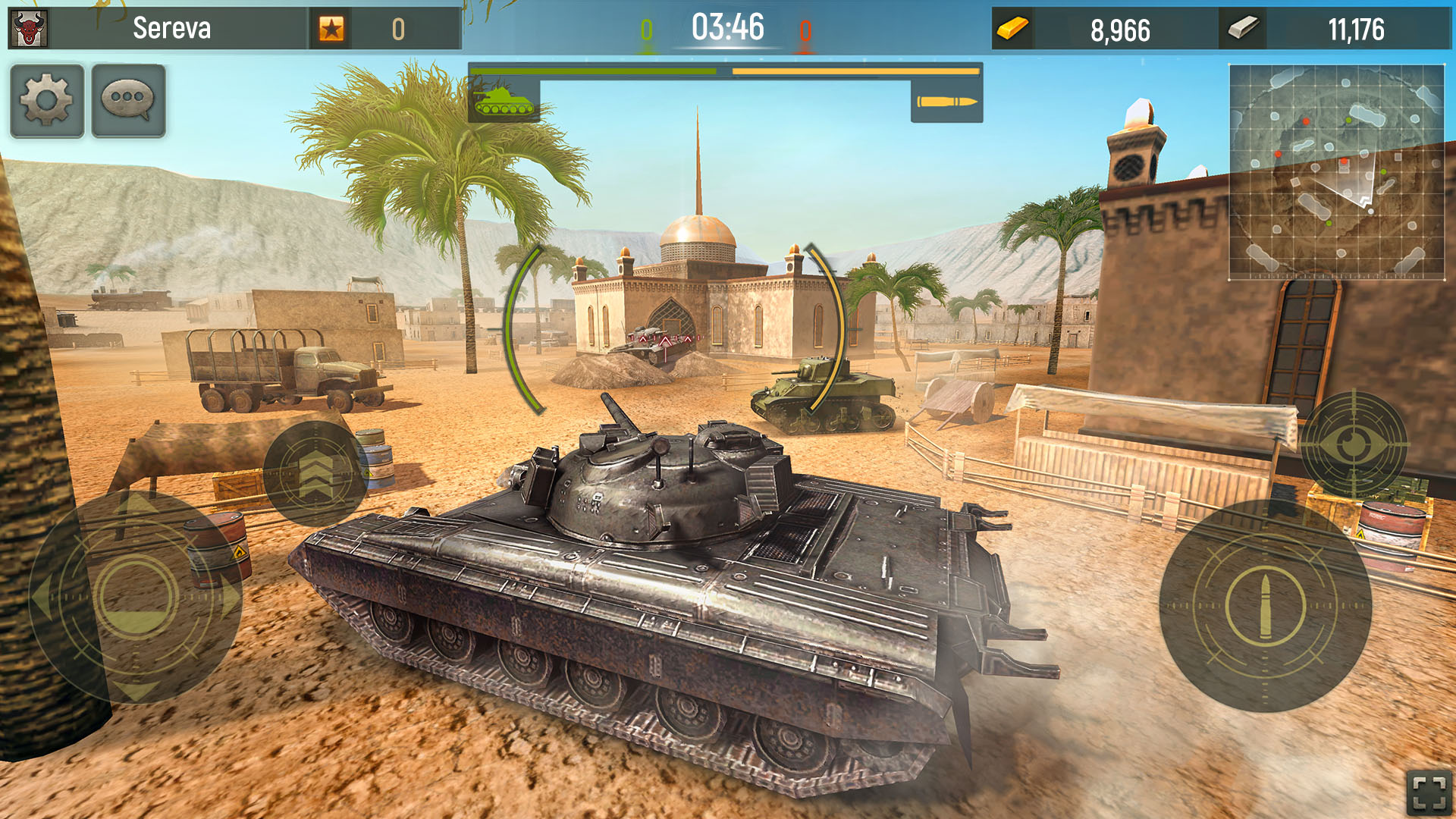 اسکرین شات 5 بازی Grand Tanks：Panzer War 3d wwii