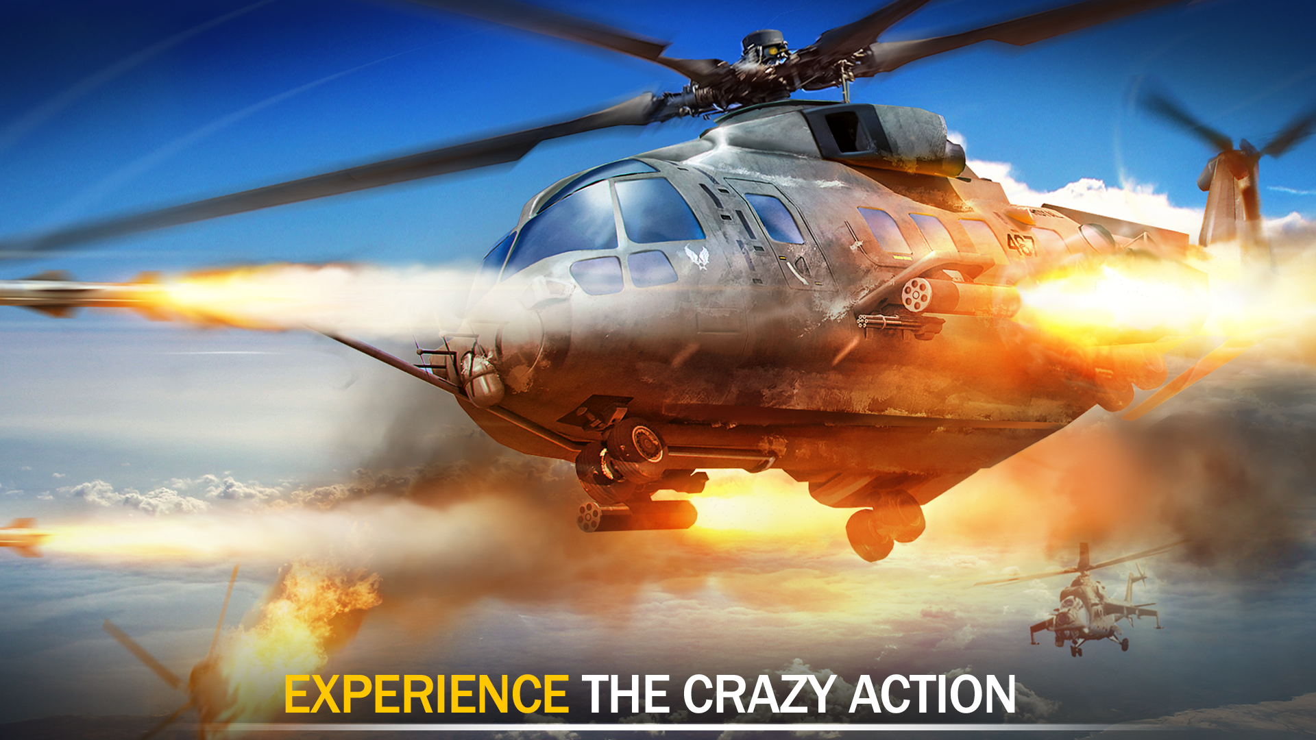 اسکرین شات بازی Gunship Force: Helicopter Game 1